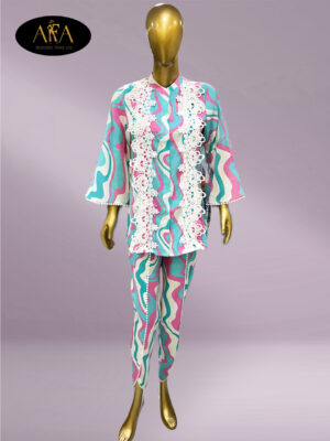 AFA MODERN MULTICOLOUR CO-ORD SET